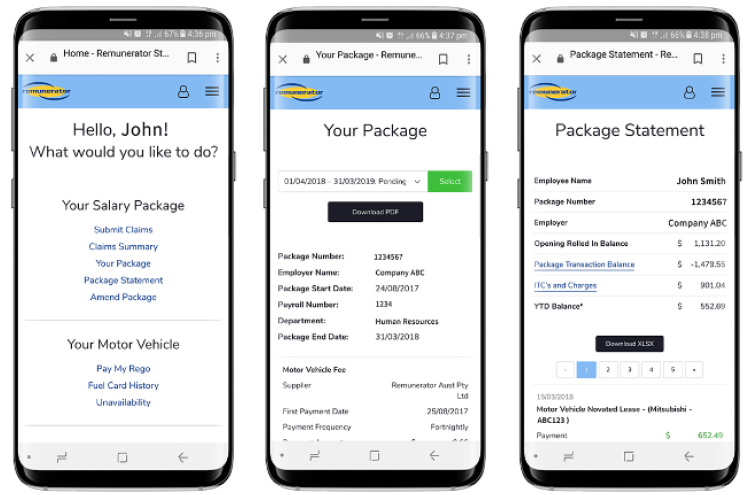 Your Package Web App