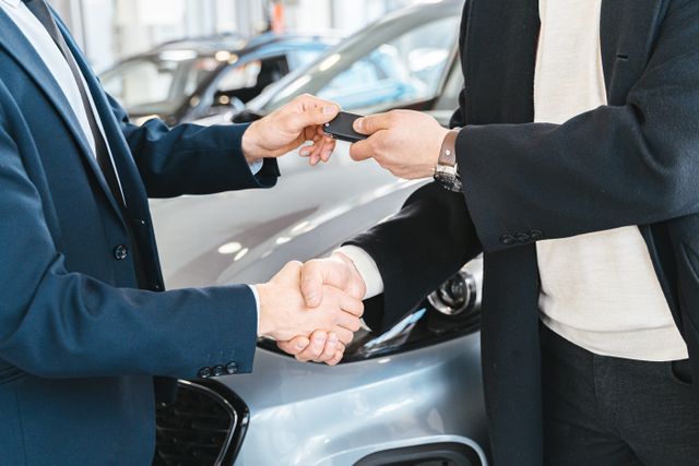 Hand shake and pass key