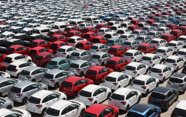 car sale yard