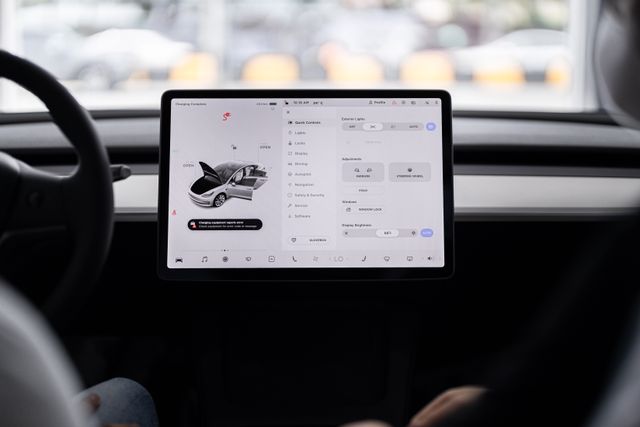 Tesla infotainment